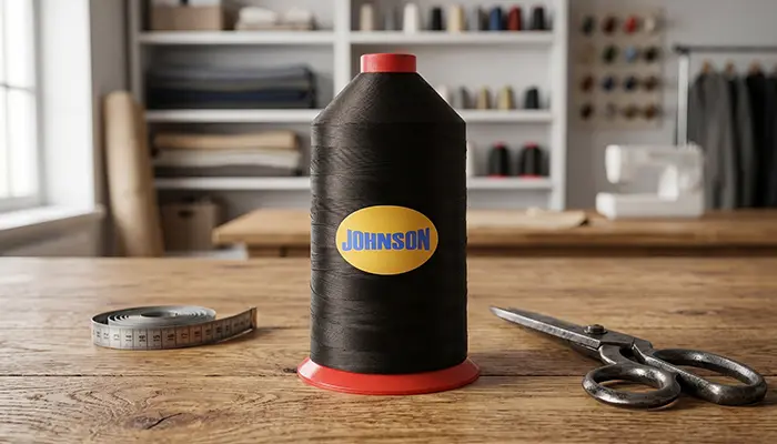 Linha de costura de filamento de poliéster - projetada para costura de alta resistência