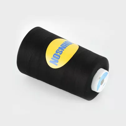 Linha de costura de algodão de alta tenacidade Colorfast para tecido de malha